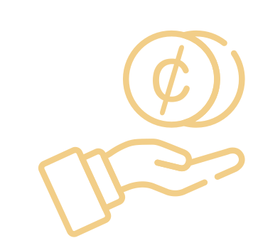 Budget-friendly icon - affordable healthy meals